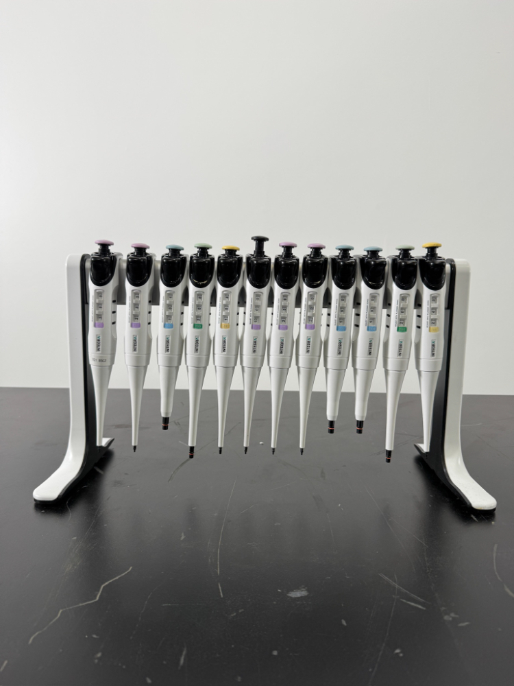 Image of Integra Single Channel Pipettes w/ Stand - Quantity 12
